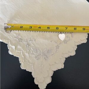 Sterling silver bracelet with heart pendant